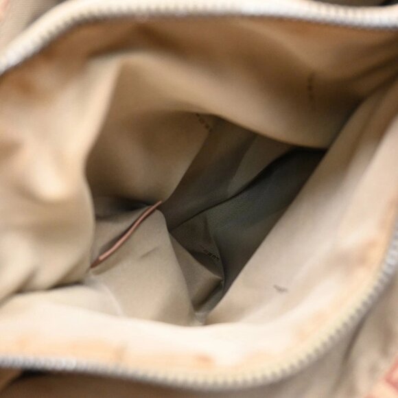 FENDI Logo Zucca Zucchino Pattern Hand Bag Canvas Leather Pink Italy 35EF744 - Picture 14 of 16